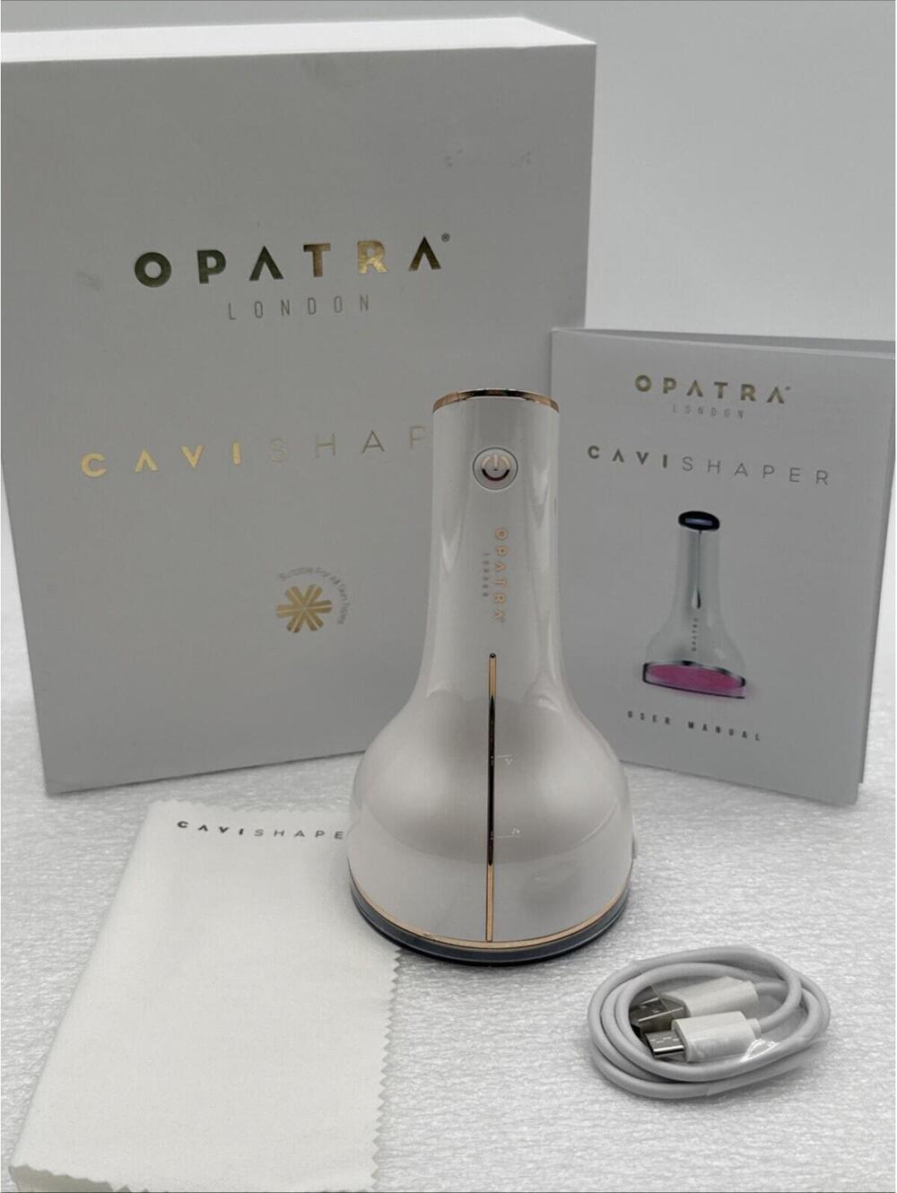 Opatra London Cavishaper Skincare Tool Tones Ultrasonic EMD LED Light Therapy